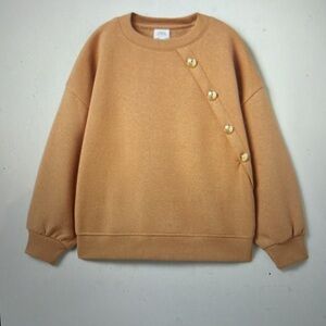 Zara Golden Buttons Sweater size 6